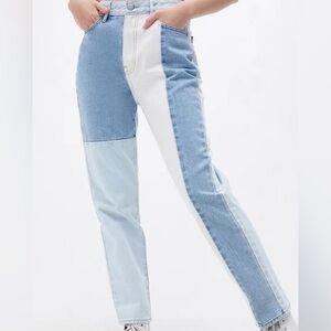 PacSun Eco Hopper Patch Mom Jeans Size 27